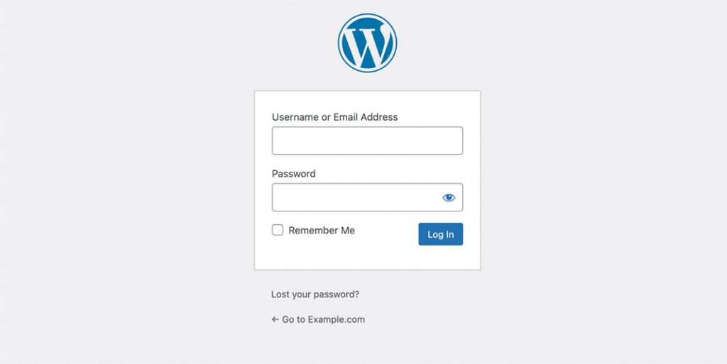 Image shows How to setup a website UK wordpress login